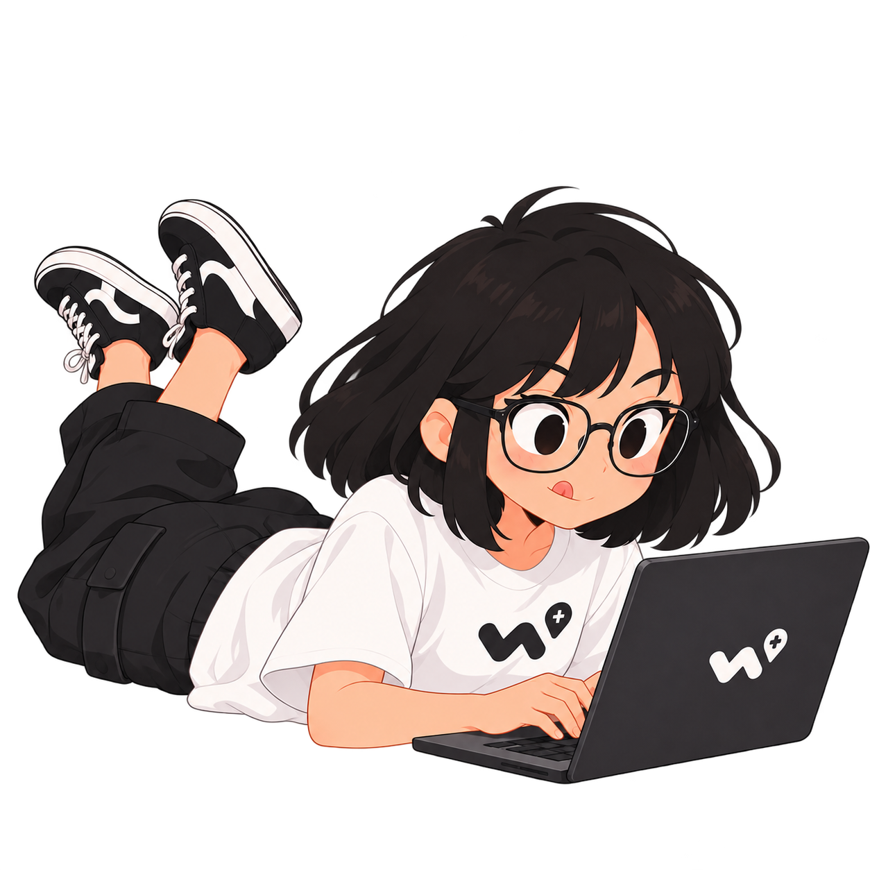 Personagem Webmays Codando